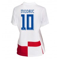 Croatia Luka Modric #10 Replica Home Shirt Ladies Euro 2024 Short Sleeve